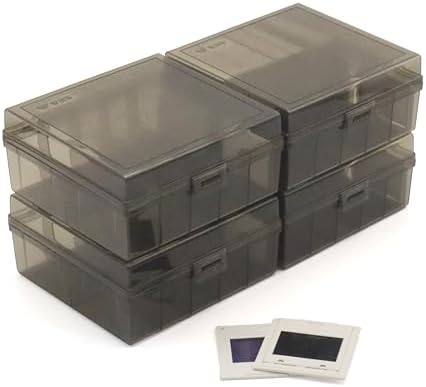 35mm Slide Storage Box, 4 Pack, 400-Slide Capacity by Unknown