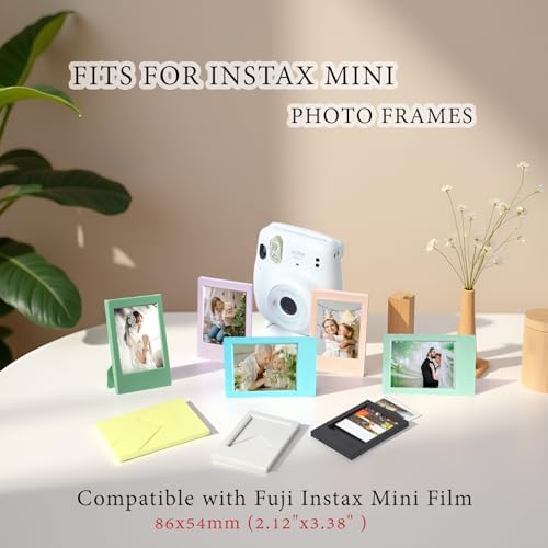 10Pack Mini Picture Frames Snug Fit 54x86mm Fujifilm Instax Mini Film - Image 2