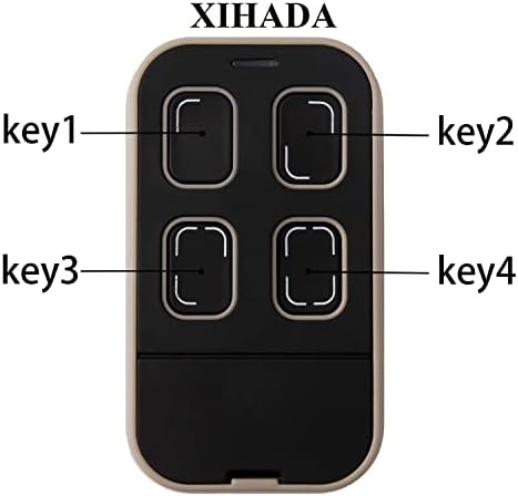 Garage Door Remote Universal Gate Remote Control Cloning Homelink Key Fob Programmable Learning 4-Buttons Multi Frequency 280MHZ-868MHZ 2019 Upgraded New Version - Image 4