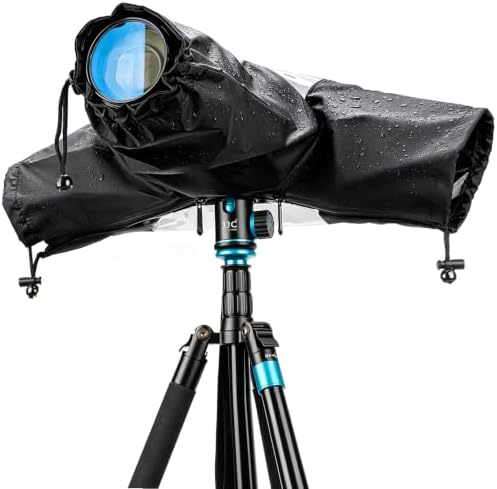 Professional Camera Rain Cover,Waterproof Camera Cover for Nikon Canon Sony by Kiorafoto