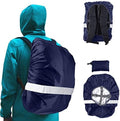 Frelaxy Hi-Visibility Backpack Rain Cover with Reflective Strip 100% Waterproof Ultralight Backpack Cover, Storage Pouch, Anti-Slip Cross Buckle Strap, for Hiking, Camping, Biking, Outdoor, Traveling by Frelaxy