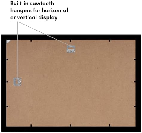 Americanflat 18x12 Picture Frame - Engineered Wood - Black - Image 6