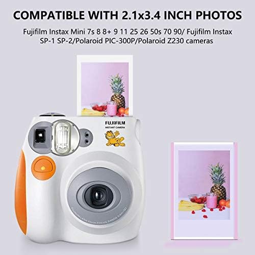 Instax Mini Acrylic Photo Frames, 2x3 Polaroid Picture Frame for Instax Mini EVO/LiPlay/Link Printer & Cameras Film, Cute Small Tabletop Picture Frame, Instant Photos Holder for Home Decor (3 Pack) - Image 2