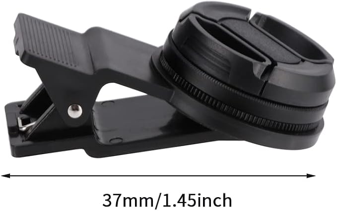 37mm CPL Polarized Phone Camera Lens, Universal Clip On CPL Phone Filter Lens, Anti-Glare Camera Lens HD Optical Glass Polarized Lens for iPhone Samsung Most Phones - Image 4