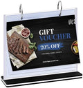 Multi-Page Flip Acrylic Display Stand by TEHAOLE