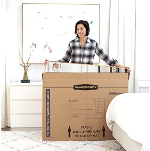 Bankers Box 4-Pack Large TV/Picture/Mirror Moving Boxes - Image 7