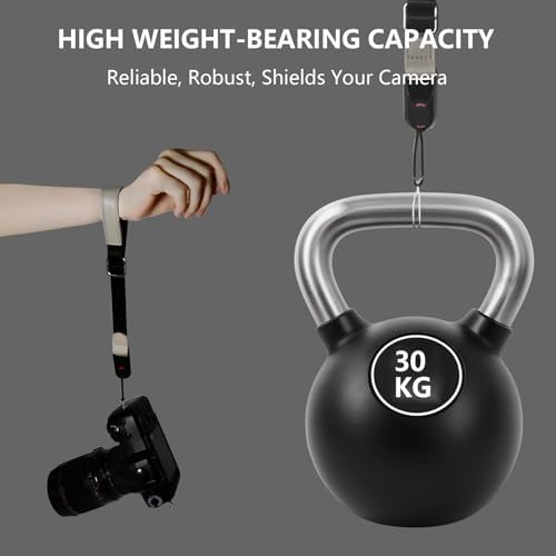 Camera Wrist Strap for Travel & Vlogging, Adjustable Quick Release Hand Strap for Secure Grip, Fit for Sony, Canon, Nikon - Image 6