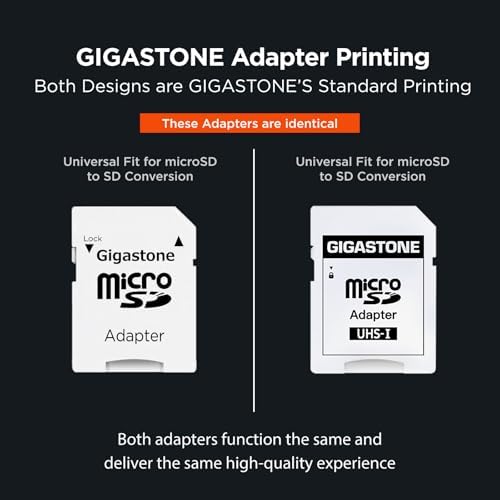 GIGASTONE 1TB Micro SD Card 4-Pack, Camera Plus, Action Camera, A1 Run App for Smartphone, 150MB/s, 4K Video Recording, Micro SDXC UHS-I A1 U3 Class 10 - Image 3