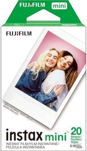 Fujifilm Instax Mini 41 Instant Camera Bundle with Instax Mini Film | 20 Exposures + 4 Pack AA Batteries + Cleaning Cloth (4 Items) - Image 7