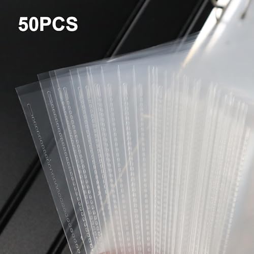 50PCS-YCCLDIPL Archival Storage Sheets - 120Negative Page Preservers for 120 Film (50 Archival Storage Sheets) - Image 3