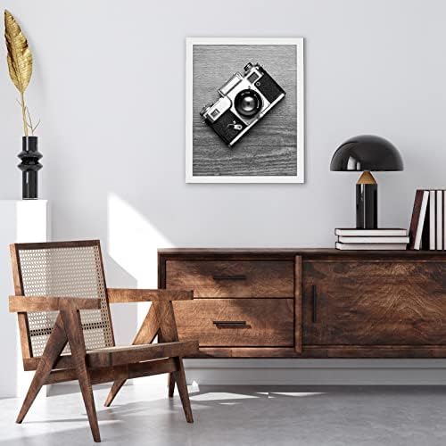 Americanflat 16x20 Poster Frame - White Engineered Wood with Polished Plexiglass - Wide Picture Frame for Vertical or Horizontal Wall Display - Epic Collection - White - Image 4