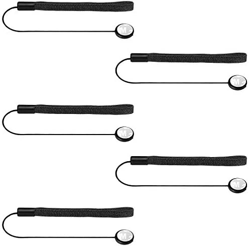 Altura Photo 5 Pcs Lens Cap Leash, Keeper, Tether & Holder for Camera Lens by AlturaPhoto