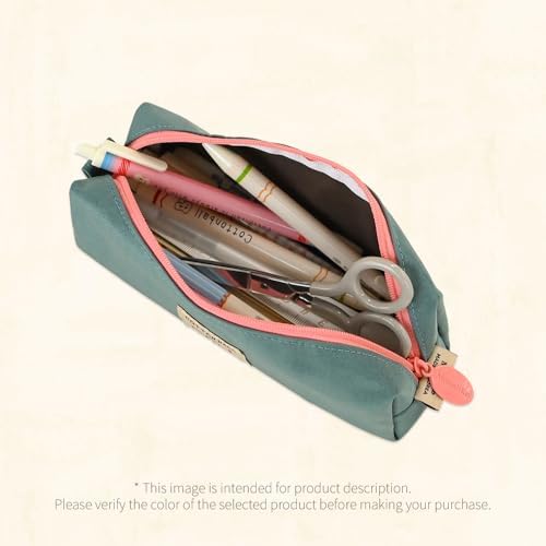 Monolike Unmatched Friends Block Pencil Case, Ivory - Pencil Pouch, Portable Pencil Bag, Pencil Case, Office Pouch case, Soft - Image 4