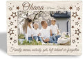 Family Picture Frame Gifts - Hawaiian Gifts - Family Wooden Photo Frame 4x6, Gift for Mom Dad Grandma Grandpa by Unknown