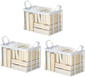 3 Pack Clear Comic Book Storage Containers, White by SKYJORMY