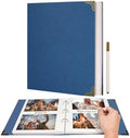 Vienrose 3-Ring Self-Adhesive Photo Album 9x10.6 In, 40 Pages, Blue by Vienrose