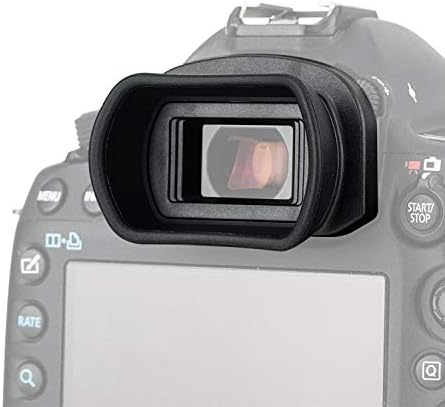 JJC KIWIFOTOS Ergonomic Long Camera Eye Cup, Eye Piece viewfinder as Eg Eyecup, Soft Silicone, Compatible with Canon EOS 1D X Mark II 1D X 1Ds III 1D IV 1D III 5D IV 5D III 5DS 5DS R 7DII 7D - Image 3