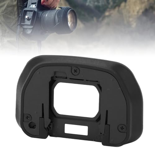 Viewfinder Eyecup Replacement, ABS Rubber Protector with Eyepiece for Mirrorless Cameras - Image 2