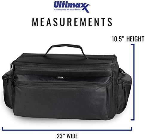 Ultimax’s Extra Large, Water-Resistant Gadget Bag Compatible With Camcorders and Accessories for Panasonic AG-AC160, AC30, AC90A, AC130A, AF100, HVX200, UX90, UX, 180HC-X1000, HC-X1, And More - Image 6