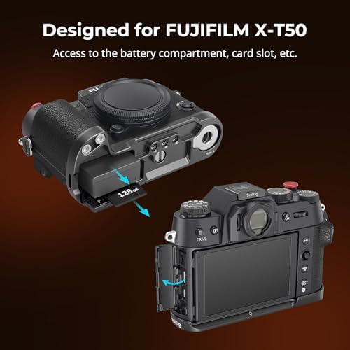 SMALLRIG L-Shape Handgrip for FUJIFILM X-T50, Shutter Button,Hot Shoe Cover - Image 2