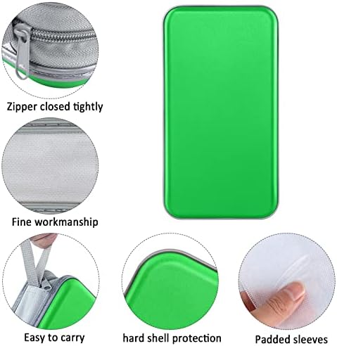 Siveit CD DVD Cases 96 Capacity Disc Storage Binder for Car(Green) - Image 2