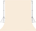 Cream Photography Backdrop for Photoshoot, Fabric 6x9ft | Versatile Studio Photo Backgrounds, Non Reflective, Easy to Use, for Portraits, Product, Party, Video Creation by TERSUM