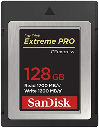 SANDISK 128GB Extreme PRO CFexpress Card Type B - SDCFE-128G-GN4NN by Unknown
