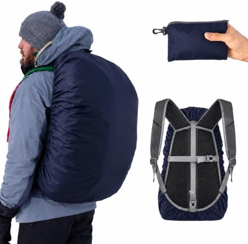 Frelaxy Waterproof Backpack Rain Cover, Pack Covers for Hiking, Travel by Frelaxy