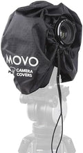 Movo CRC11 Camera Rain Coat Rain Cover for DSLR Cameras and Mirrorless Cameras and Lens (Junior Size: 11" x 14.5") by Movo