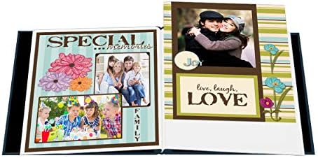 Pioneer Silk Post Bound Album 12"X12", Lagoon - Image 2