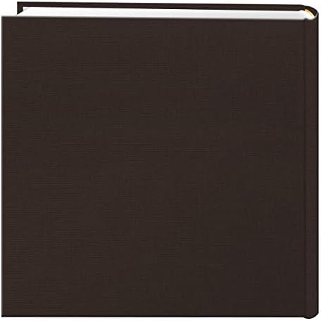 Fabric Frame Cover Photo Album 200 Pockets Hold 4x6 Photos, Chocolate Brown - Image 2