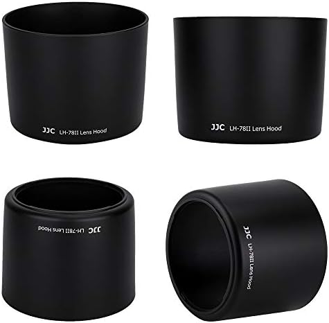 JJC Dedicated Reversible Lens Hood Shade Protector for Canon EF 135mm F2L USM & Canon EF 180mm F3.5L Macro USM Lens Replaces Canon ET-78II ET78II Lens Hood - Image 4