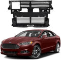 PartsFlow Enlarged Air Intake Radiator Shutter Grille w/o Actuator Compatible with 2013-2016 Ford Fusion with Adaptive Cruise Control by PartsFlow