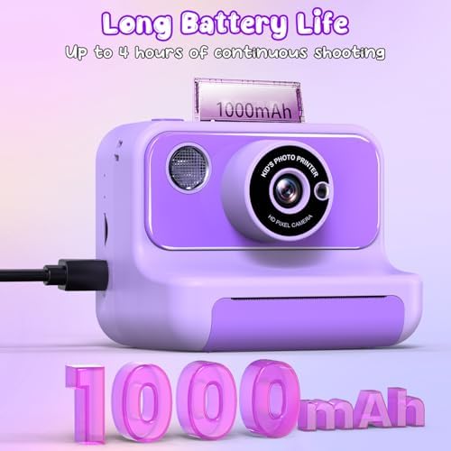 Kids Camera Instant Print, Christmas Birthday Gifts for Girls and Boys - Image 5