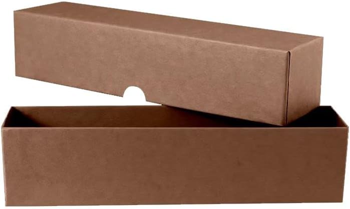 Guardhouse 8½" Single Row Storage Box for 2 x 2 Paper and Plastic Coin Holders in Half Dollar Brown by Guardhouse