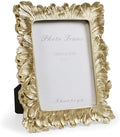 Cuspin 5x7 Picture Frame Gold Vintage Palm Leaf Textured Resin Frame by Cuspin