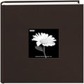 Fabric Frame Cover Photo Album 200 Pockets Hold 4x6 Photos, Chocolate Brown by PioneerPhotoAlbums
