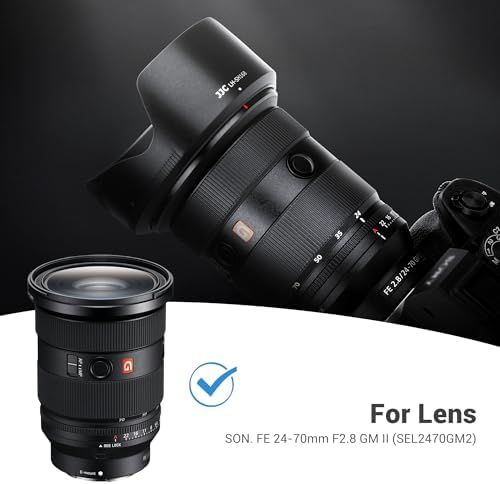 JJC ALC-SH168 Lens Hood for Sony FE 24-70mm F2.8 GM II Lens(Not for Sigma) - Image 2