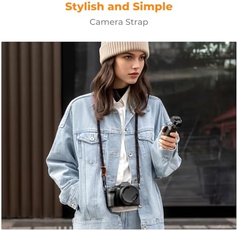 K&F CONCEPT Camera Neck Strap,100cm Camera Shoulder Strap - Image 2