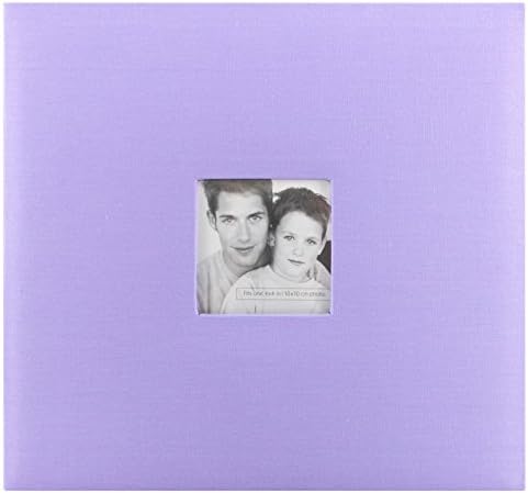 MCS Expandable Fabricscrapbook Album, 12x12, Lilac by MCSIndustriesInc