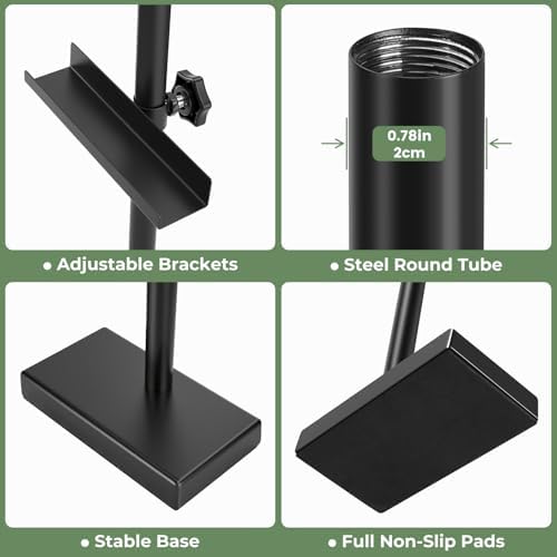 Rofio Adjustable Tabletop Easel, Picture Frame & Sign Display Stand, Black - Image 6