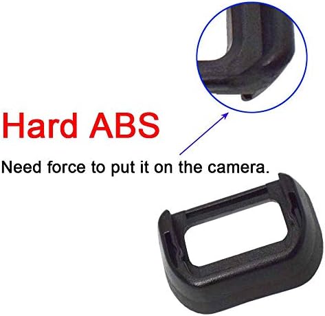 ULBTER Eyepiece Eyecup Viewfinder for Sony Alpha A6600 A6500 A6400 [2 Pack] - Image 3