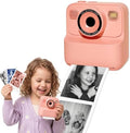 Kids Instant Print Camera, Zero-Ink Thermal Printing with 4 Paper Rolls by Unknown