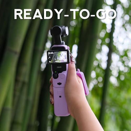 Silicone Case for DJI Osmo Pocket 3/Xtra Muse, Purple - Image 3
