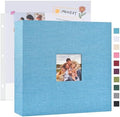 Mublalbum 12x12 Inch 3 Ring DIY Scrapbook Photo Album 80 Pages, Blue by Mublalbum