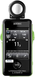Sekonic LiteMaster Pro L-478DR-U-PX Light Meter for Phottix Strato II, Touchscreen Incident & Reflected Meter with Built-In PX Transmitter, Flash Analyzing & Cine Frame Rate Control by Sekonic