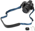 Mirrorless Camera Neck Strap with Quick Release Buckles, Adjustable Shoulder Sling Strap for Sony A7C II A7 IV III A7R V IV ZV1 ZV-E10 Canon EOS R100 R50 M50 M6 Nikon Z30 Z50 Z6 Z7 II & More (Blue) by JJC
