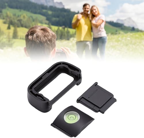 Eyecup Eyepiece for A7C, with Bubble Spirit Level, Real Time Balance Indicator, Hot Shoe Cover Cap, Soft Silicone Eyecup, for Photo Video - Image 5