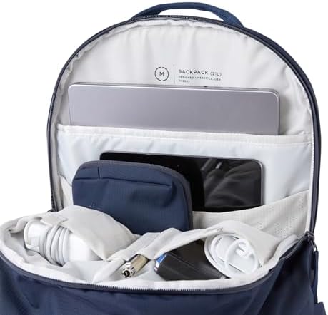 Moment Everything Backpack – 17L or 21L Weatherproof Everyday Camera & Laptop Bag (Gen 2, Navy, 21L) - Image 4