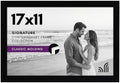 Americanflat 17x11 Picture Frame - Engineered Wood - Black by Americanflat